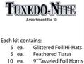 Tuxedo-Nite Asst for 10