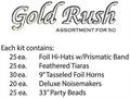 Gold Rush Asst for 50