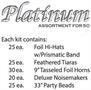 Platinum Asst for 50