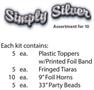 Simply Silver Asst for 10