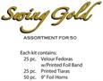 Swing Gold Asst for 50