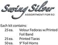 Swing Silver Asst for 50