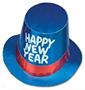 Foil Hi-Hats w/Glittered HNY