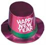 Foil Hi-Hats w/Glittered HNY