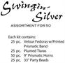 Swingin' Silver Asst for 50