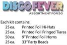 Disco Fever Asst for 50