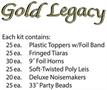 Gold Legacy Asst for 50