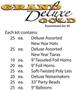 Grand Deluxe Gold Asst for 50