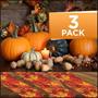 Printed Fall Leaf Table Runner