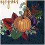 Fall Thanksgiving Beverage Napkins