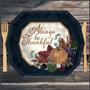Fall Thanksgiving Dinner Plates