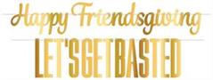 Foil Friendsgiving Streamer Set