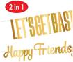 Foil Friendsgiving Streamer Set