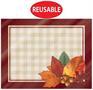 Plastic Fall Placemats