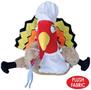 Plush Chef Turkey Hat
