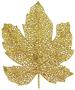 Glittered Fall Leaves