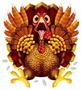Crazy Turkey Car Cling