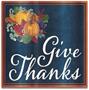 Foil Fall Thanksgiving Cutouts