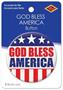 God Bless America Button
