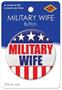 Military Wife Button