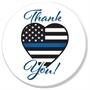 Thank You! Law Enforcement Button