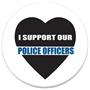 I Support Our Police Officers Button