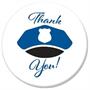 Thank You! Law Enforcement Button