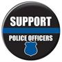 Support Police Officers Button