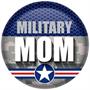 Military Mom Button