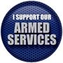 I Support Our Armed Services Button