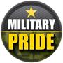 Military Pride Button
