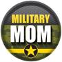 Military Mom Button