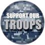 Support Our Troops Button