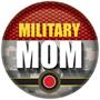 Military Mom Button