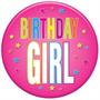 Birthday Girl Button