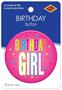Birthday Girl Button