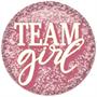Team Girl Button