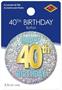 40th Birthday Button