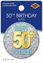 50th Birthday Button