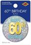 60th Birthday Button