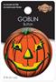 Vintage Halloween Goblin Button