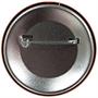 Vintage Halloween Flying Witch Button