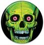 Vintage Halloween Skull Button