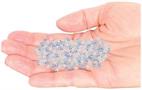 Silver Holographic Stars Confetti
