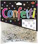 Silver Holographic Stars Confetti