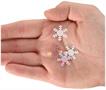Iridescent Snowflakes Confetti