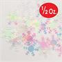 Iridescent Snowflakes Confetti