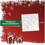 Iridescent Snowflakes Confetti