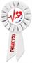 Thank You Health Care Workers Rosette