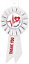 Thank You Health Care Workers Rosette